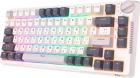 Клавиатура механическая Royal Kludge RK-H81 White Night (switch RK Sky Cyan)