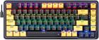 

Механическая клавиатура Redragon Elf RU, RGB, gasket, фиолетово-желтый (71664), Фиолетовый/желтый