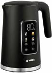 

Чайник электрический Vitek VT-1162, 1.7 л, 2200 Вт, черный, металл/пластик