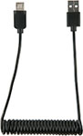фото Кабель red line spiral usb-micro usb черный