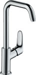 

Смеситель для раковины Hansgrohe Focus 236 мм поворотный &#8745 излив со сливным гарнитуром 31 609 000