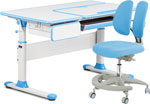 

Комплект Cubby парта Toru Blue и кресло Primo Grey