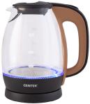 

Чайник электрический Centek CT-0056, Черный/бежевый