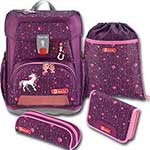 

Ранец Step By Step Cloud Dreamy Unicorn темно-розовый 4 предмета