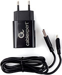 Сетевая зарядка + Lightning кабель Cablexpert MP3A-PC-36 USB 2 порта  2.4A  черный + кабель 1м lightning