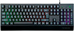 Клавиатура Гарнизон GK-210G, Rainbow, черный клавиатура гарнизон gk 100xl