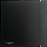 Вентилятор вытяжной Soler & Palau Silent-200 CZ MATT Black Design 4C матовый черный кухонный вытяжной вентилятор soler