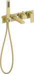 Смеситель встроенный для ванны с душем Timo Selene золото матовое (2014/17YSM) смеситель встроенный для ванны с душем timo saona 2314 17ysm золото матовое