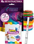 Набор для 3Д творчества 3в1 Funtasy 3D-ручка TRINITY (Серебро)+ABS-пластик 12 цветов+Книжка с трафаретами набор для рисования светом новый год