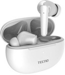 Вставные наушники TECNO Buds3 (BD03) white вставные наушники beats solo pro wireless noise cancelling headphones white mj4y3ee a