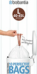 

Мешки для мусорных ведер Brabantia 45л 10шт 371547