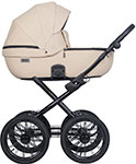 

Коляска 2 в 1 Riko BASIC MONTANA ECCO Prestige, 15 Ivory beige (бежевый)