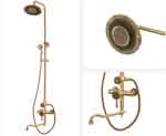 Смеситель для ванной комнаты Bronze de Luxe WINDSOR/бронза (10120DDF)