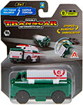 Машинка 1 Toy Transcar Double: Почтовая машина – Скорая помощь, 8 см, блистер машинка 1 toy transcar double пожарный автомобиль транспортная полиция 8 см блистер
