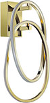 Настенный светильник Odeon Light L-VISION SPACE, золотой/акрил (4875/23WL) серьги акрил новогодние колокольчики с бантиками красно золотой в серебре