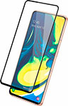 Защитное стекло mObility для Samsung Galaxy A80, Full Screen (3D), черный