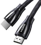 

Кабель для ТВ и аудио техники Ugreen HD140 (80403), HDMI 2.1 Male To Male, 8K