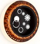 

Настенный светильник Ambrella Light Ice FA273, Кофейный/белый