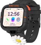 Детские часы-телефон Elari KidPhone, Маша и Медведь (KP-MB-BLK) черные