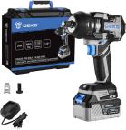 Гайковерт Deko ZKIS20 PRO MAX, в кейсе, черно-синий (083-1089)