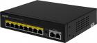 Коммутатор Netis P110C (L2), 10x100 Мбит/с, 8PoE+ 120W, неуправляемый