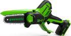 

Цепная пила аккумуляторная Greenworks GD24CSMNX, 24V, 15см, бесщеточная c 1хАКБ 4Ач и ЗУ (2008707UB) зеленый