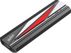 

Внешний SSD диск Netac ZX20L 256GB USB 3.2 (NT01ZX20L-256G-32BK), Черный/красный