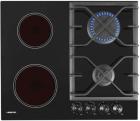 

Комбинированная варочная панель Hiberg VM 6020 B, Черный
