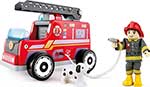 Пожарная машина Hape E3024_HP с водителем - фото 1