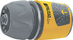 Соединитель Palisad быстросъемный для шланга 1/2-3/4'', аквастоп, АВС-пластик, LUXE 66267