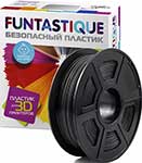 Пластик в катушке Funtastique ABS,1.75 мм,1 кг, цвет черный пластик в катушке funtastique petg 1 75 мм 1 кг фиолетовый