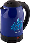 Чайник электрический Матрёна MA-005 006751 синий гжель чайник электрический pioneer ke820g 1 7 л серебристый прозрачный синий