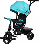 фото Велосипед трехколесный moby kids rider 360 10x8 eva бирюзовый 646233