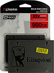 Накопитель SSD Kingston 2.5 A400 960 Гб SATA III TLC (SA400S37/960G) ssd накопитель synology 2 5 960 гб sata iii sat5210 960g