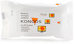 Салфетки Konoos для ЖК-экранов в мягкой пачке KSN-15 комбинированные салфетки для экранов для пластика konoos