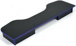 Надстройка для стола Tetchair StrikeTop (120) NEO black/blue черный/синяя кромка (15119)