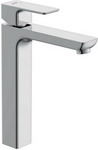 Смеситель для ванной комнаты Cersanit GEO высокий для раковины с клик-клак (63043)