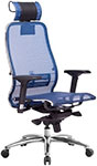 Кресло Metta Samurai S-3.04 MPES Синий (z312474435) кресло с перекидной спинкой обивка синий винил с белым кантом 16106b mr