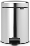 

Мусорный бак с педалью Brabantia newIcon 5л с мет. ведром 113444