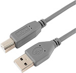 Кабель Vivanco USB 2.0 А->В, 3.0м, серый Promostick (22227) кабель vivanco usb 2 0 а в 3 0м серый promostick 22227