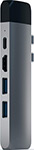 USB-хаб Satechi Aluminum Pro Hub with Ethernet & 4K HDMI, серый космос (ST-TCPHEM)