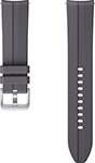 

Спортивный ремешок Samsung Ridge Sport Band для Galaxy Watch3 (41мм)/Watch (42мм)/Watch Active2/Active серый (ET-SFR85SJEGRU)