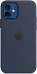 

Чеxол (клип-кейс) Apple iPhone 12 | 12 Pro Silicone Case with MagSafe - Deep Navy MHL43ZE/A