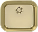 Кухонная мойка Alveus VARIANT MONARCH P 10 GOLD 480X400X180 с выпуском без сифона (1113575) кухонная мойка alveus monarch variant 40 медь 1113586