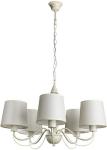 

Люстра подвесная Arte Lamp A9310LM-5WG бело-золотой, Белый/золотой