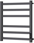 

Полотенцесушитель электрический Point Меркурий, П6, 500x600, диммер справа, графит премиум (PN83856GR)