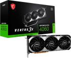 

Видеокарта MSI GeForce RTX 4060 VENTUS 3X 8G, Серый/черный