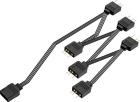 

Аксессуар для модинга ПК ID-Cooling FS-06 ARGB 1-6 Splitter, Черный