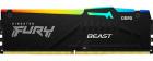 

Оперативная память Kingston DDR5 32GB 5600MHz FURY Beast RGB (KF556C40BB2A-32), Черный