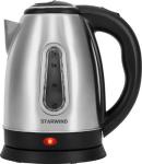 

Чайник электрический Starwind SKS2100, Нержавеющая сталь/чёрный